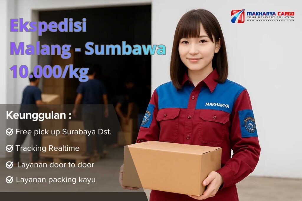 layanan jasa ekspedisi terbaik makharya cargo surabaya