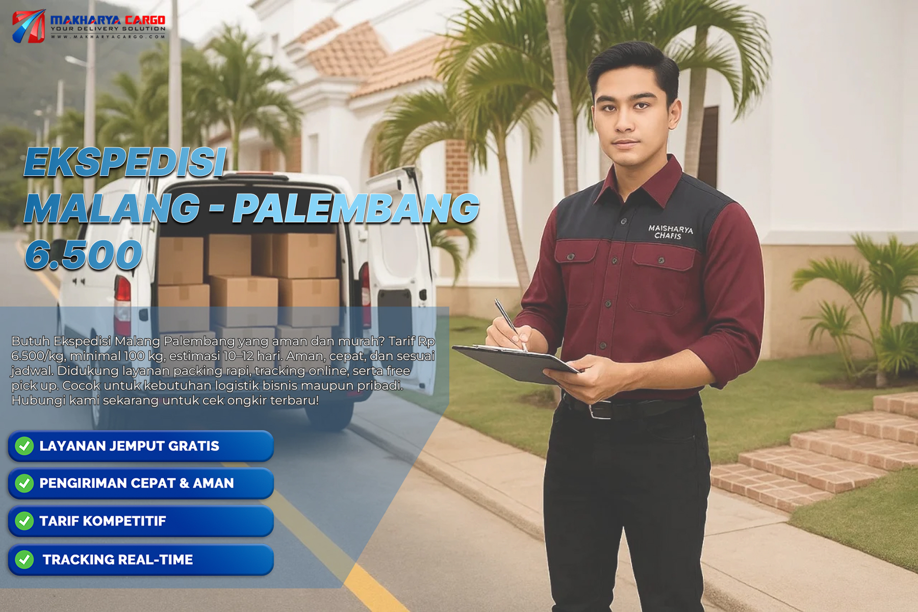 Ekspedisi Malang Palembang