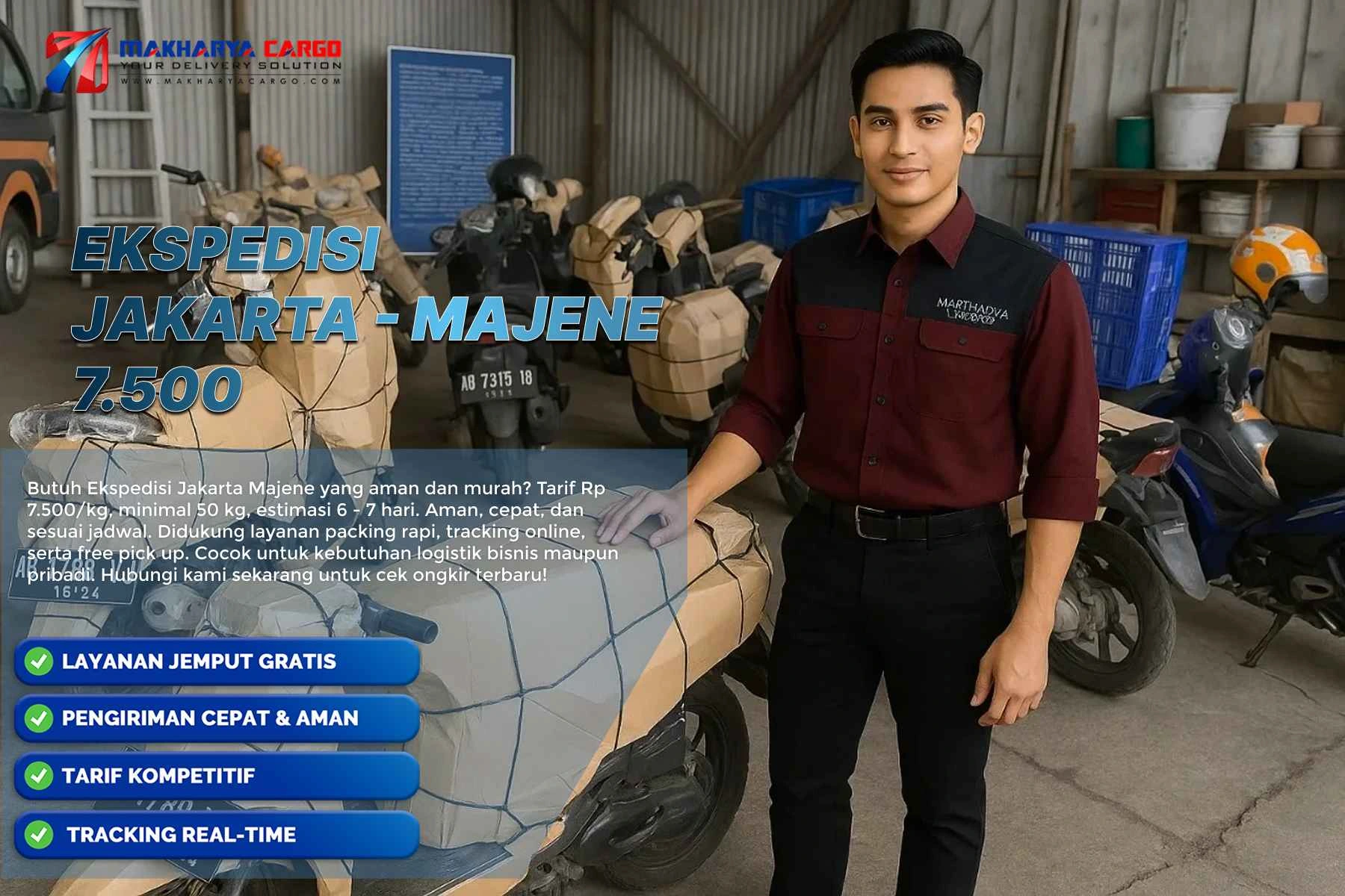 ekspedisi jakrta majene terbaik 2025