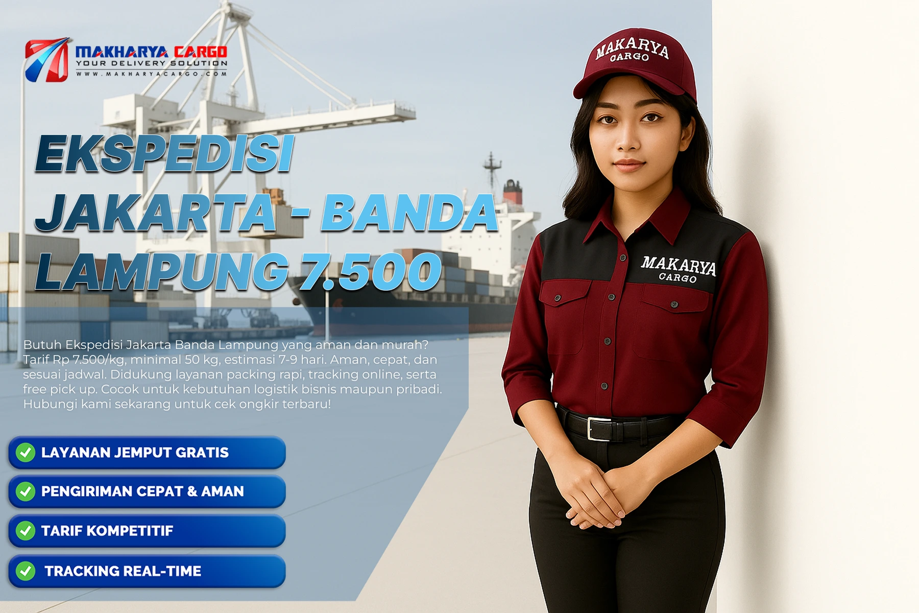 ekspedisi jakarta banda lampung