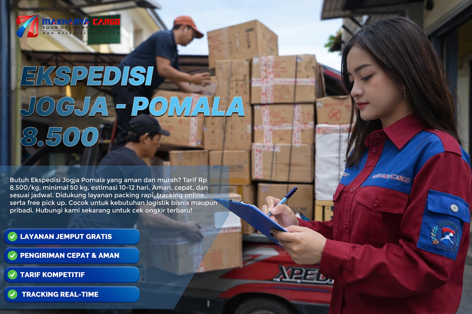 ekspedisi jogja pomala 2025