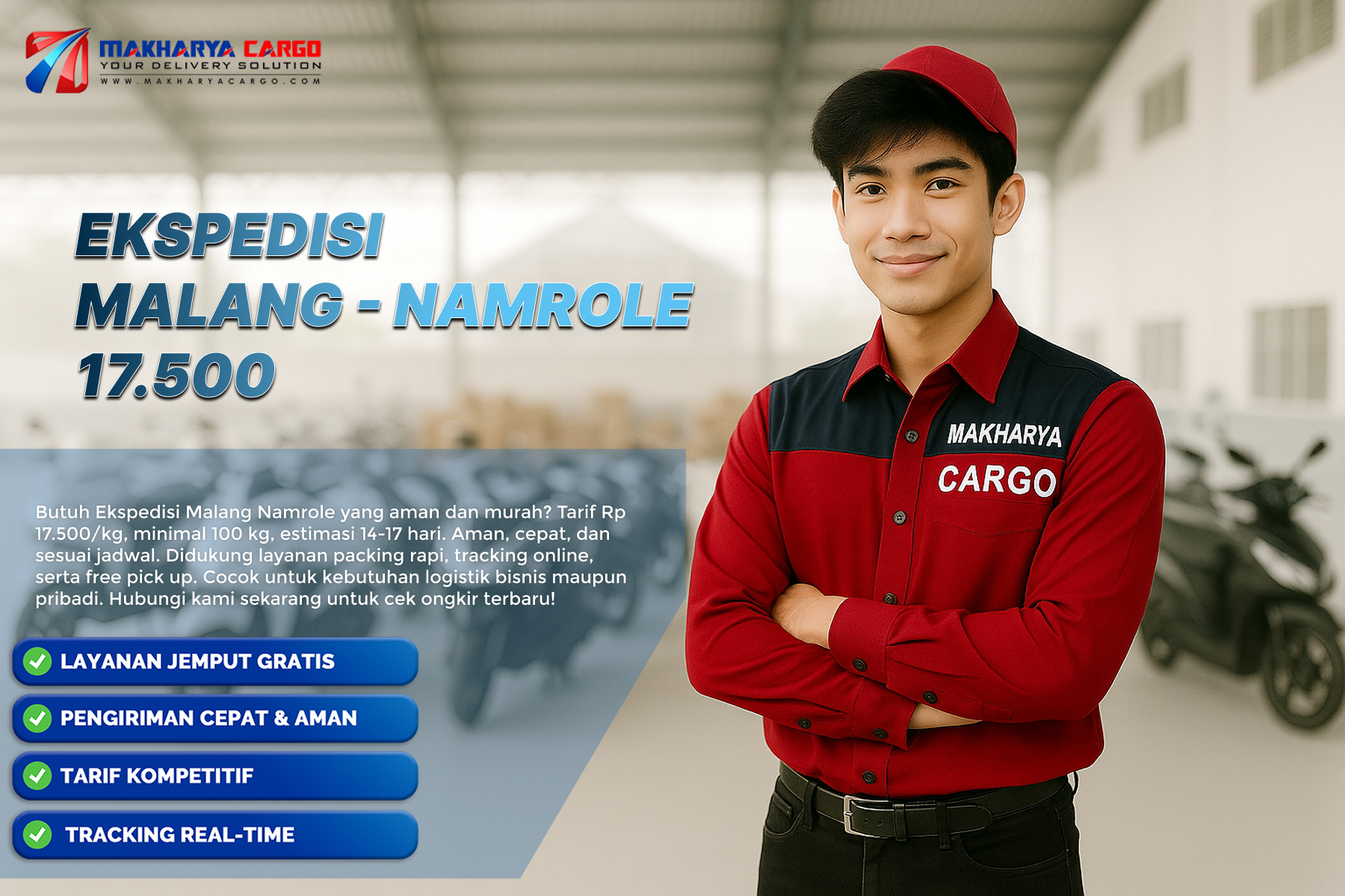 ekspedisi malang namrole