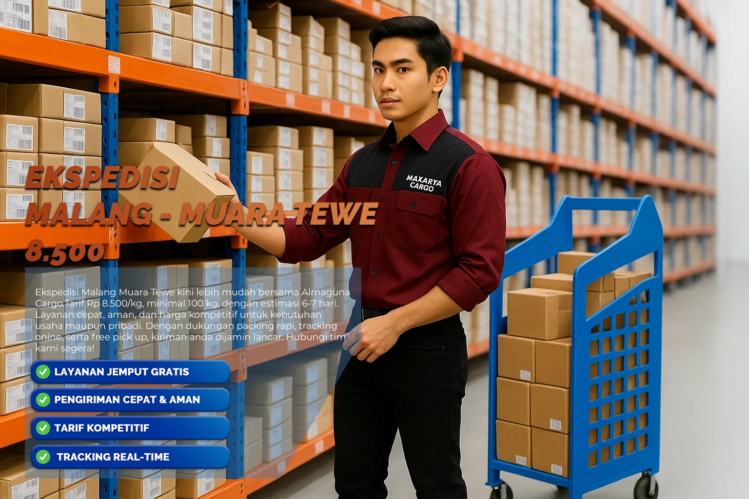 gambar ekspedisi malang muara tewe