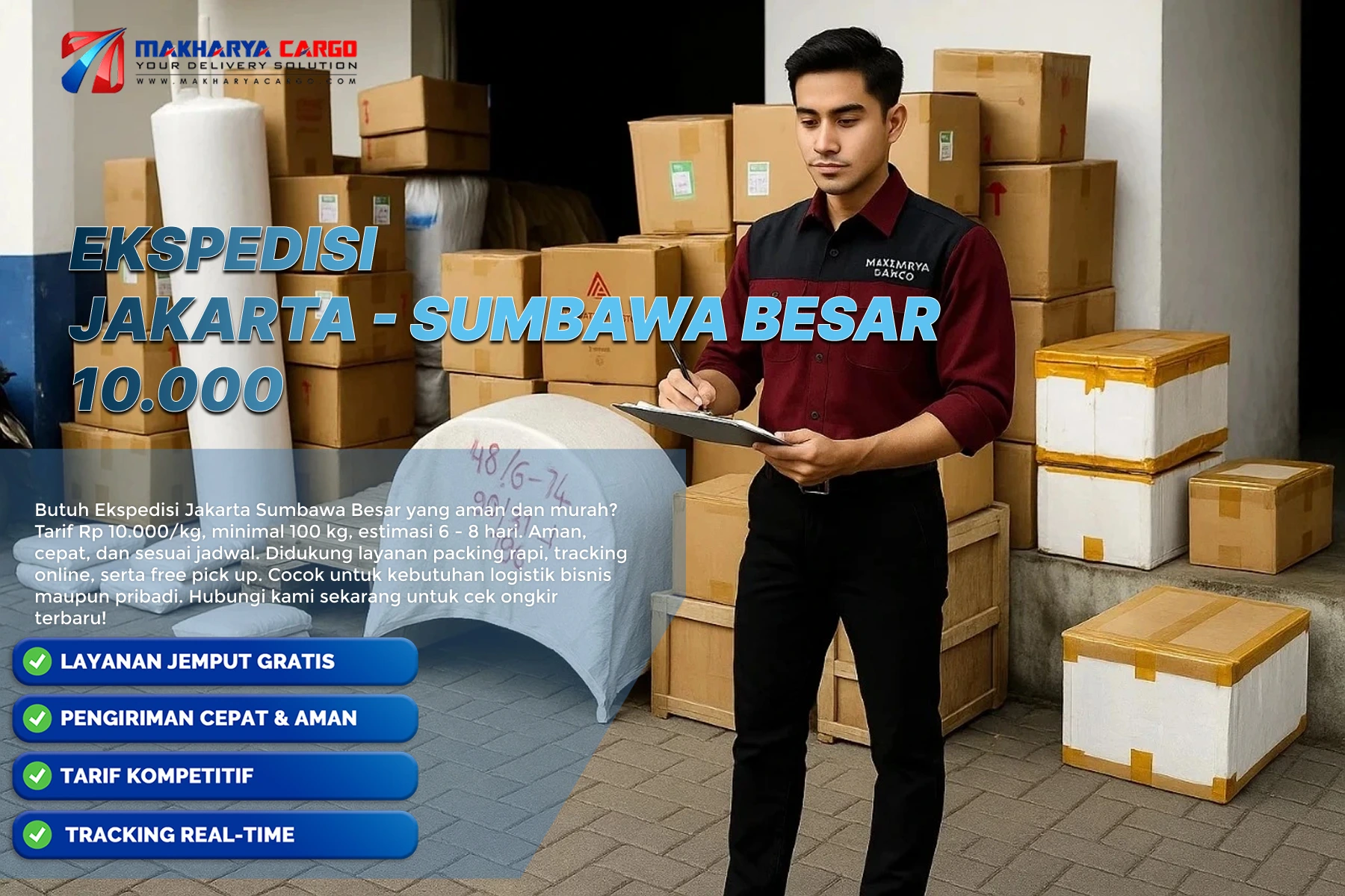 ekspedisi jakarta sumbawa besar