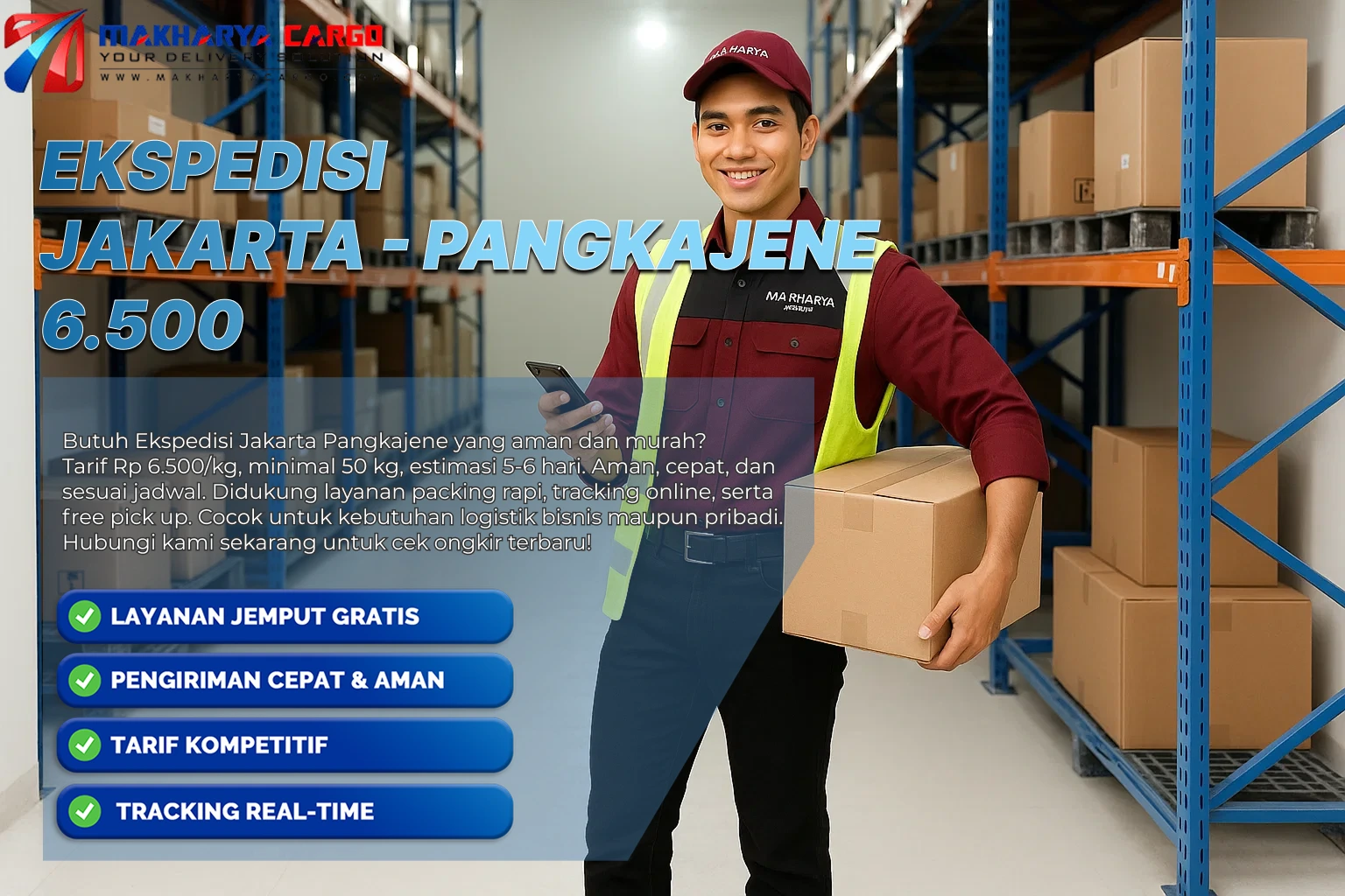 gambar ekspedisi jakarta pangkajene