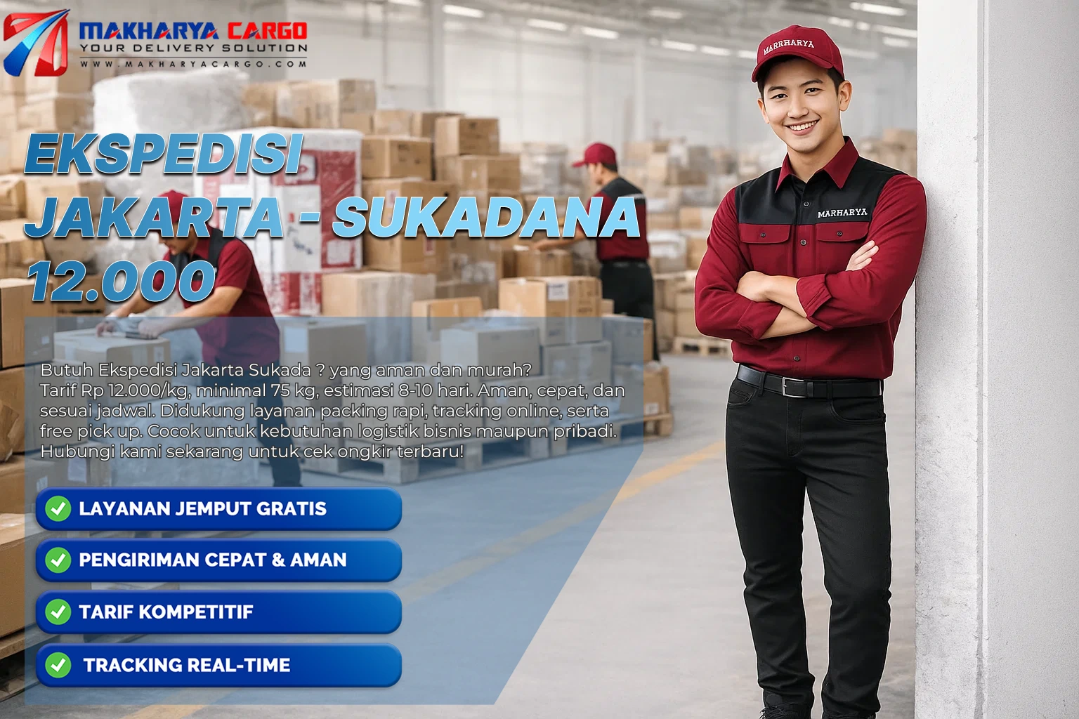 gambar ekspedisi jakarta sukadana