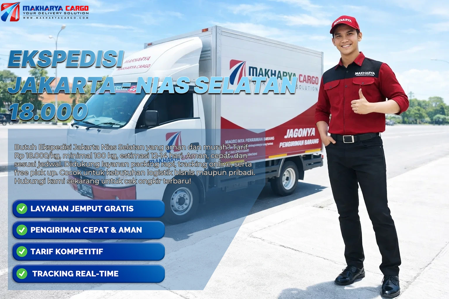 gambar ekspedisi jakarta nias selatan