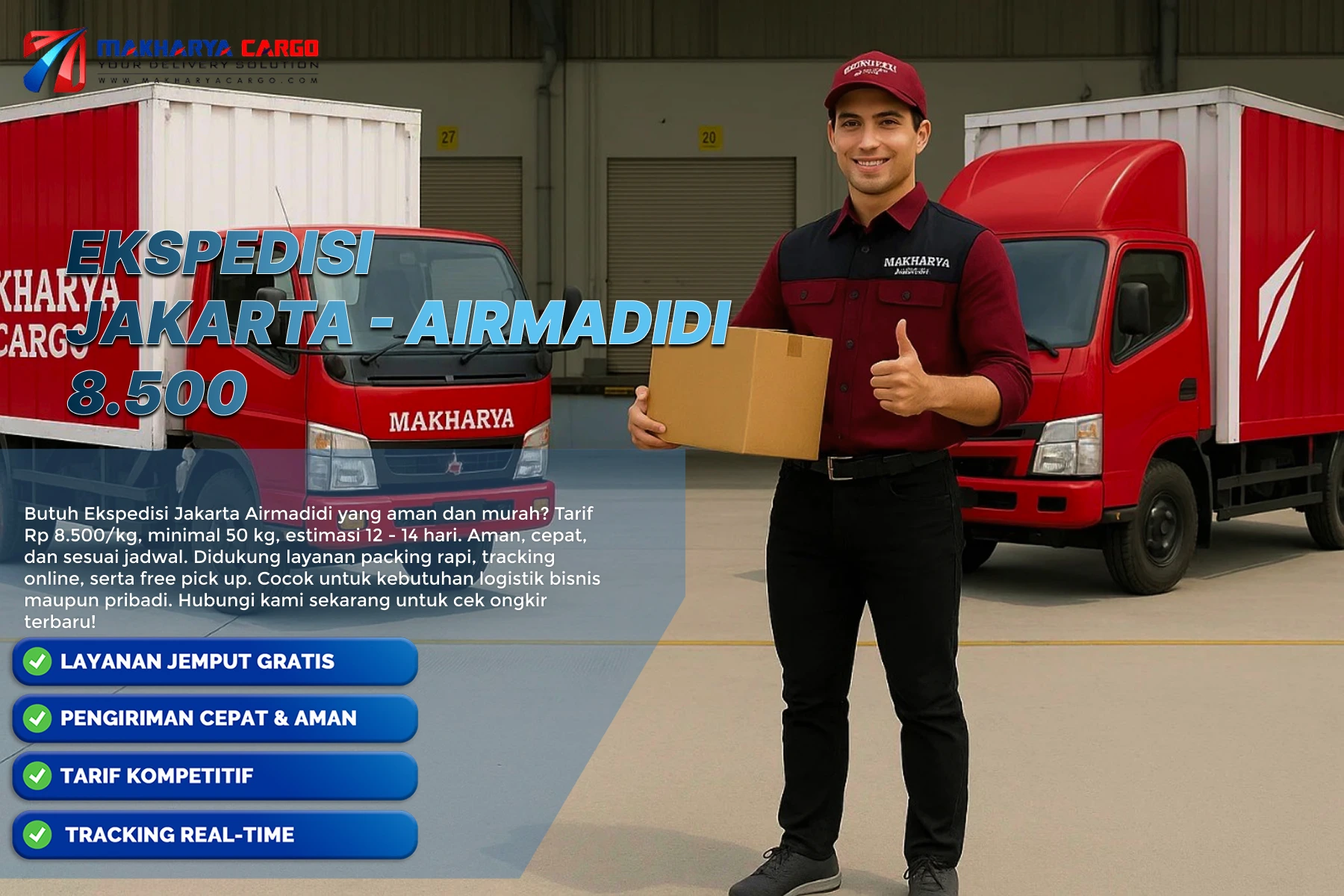 ekspedisi jakarta airmadidi