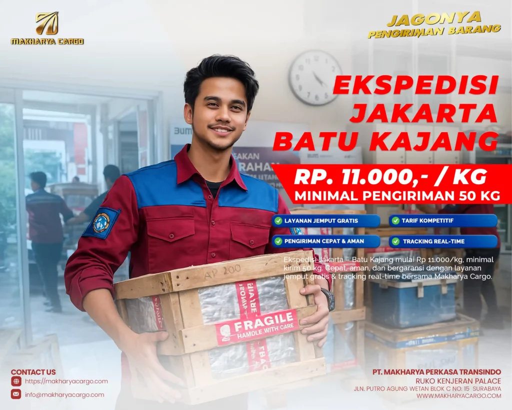 jasa pengiriman barang terbaik bersama makharya cargo