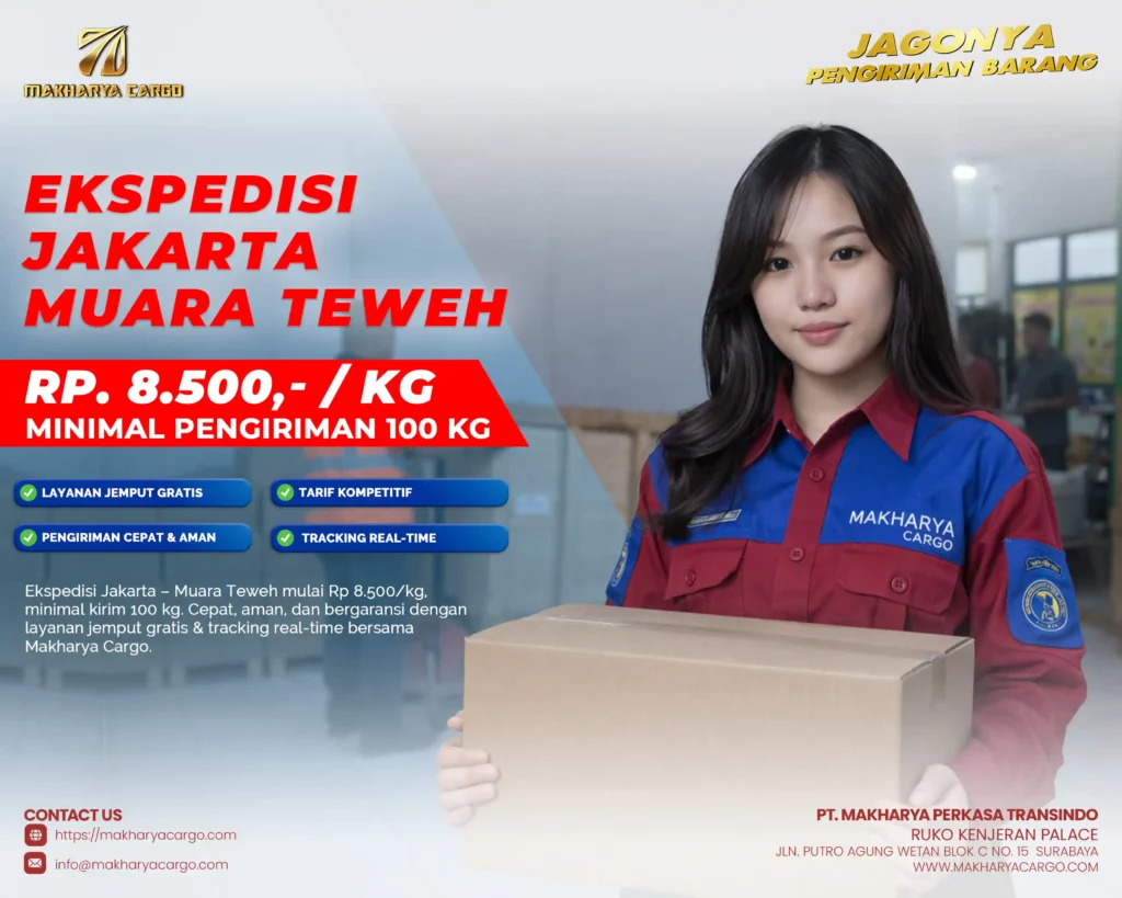 jasa ekspedisi jakarta terbaik MAKHARYA CARGO