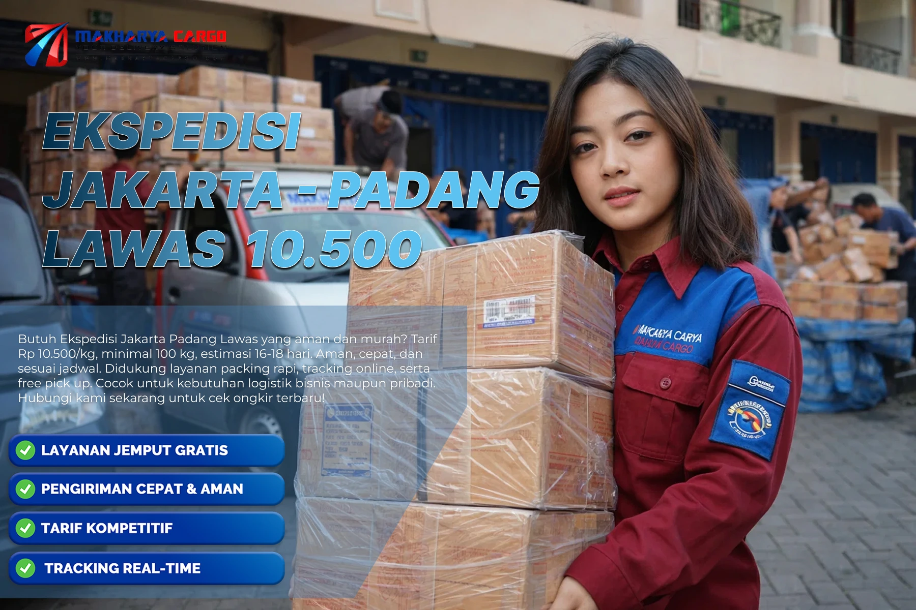 ekspedisi jakarta padang lawas