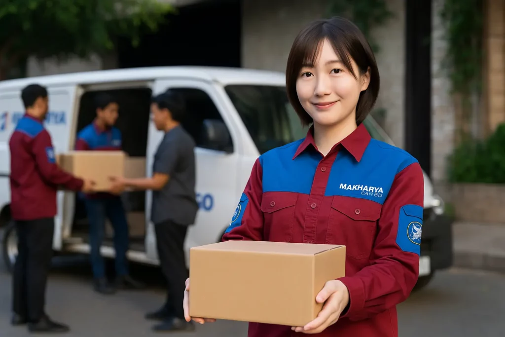 layanan door to door dari jasa ekspedisi MAKHARYA CARGO