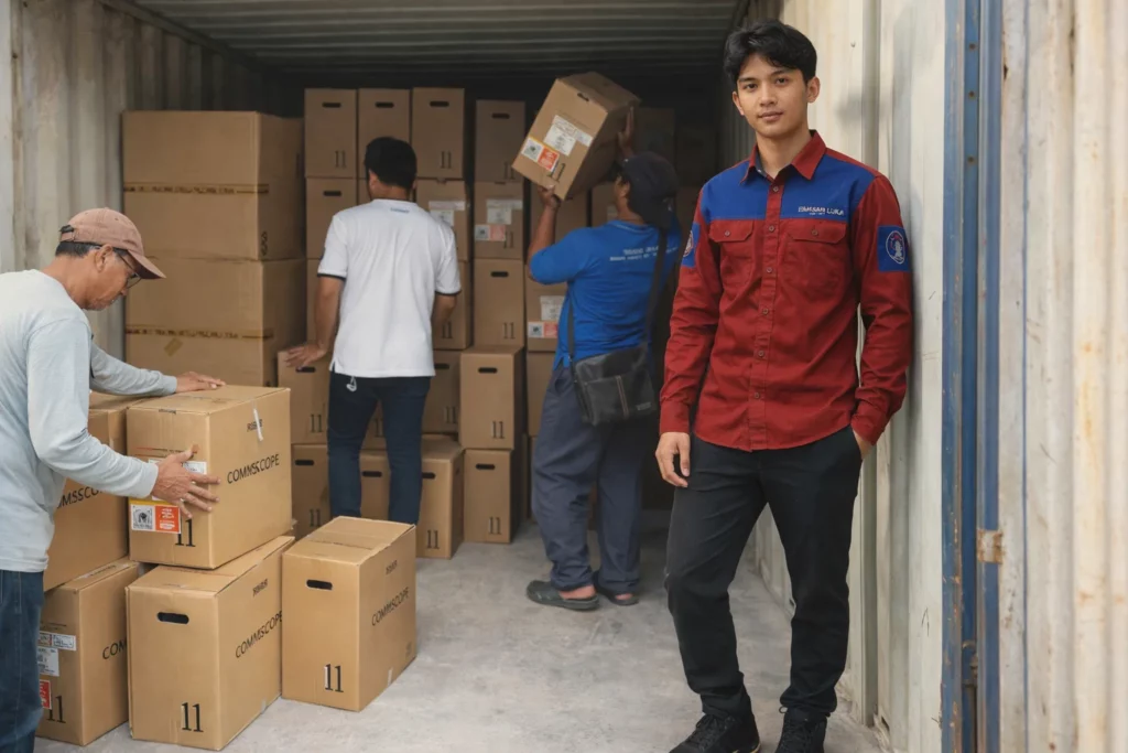 pengiriman barang ekspedisi via laut Semarang Soppeng