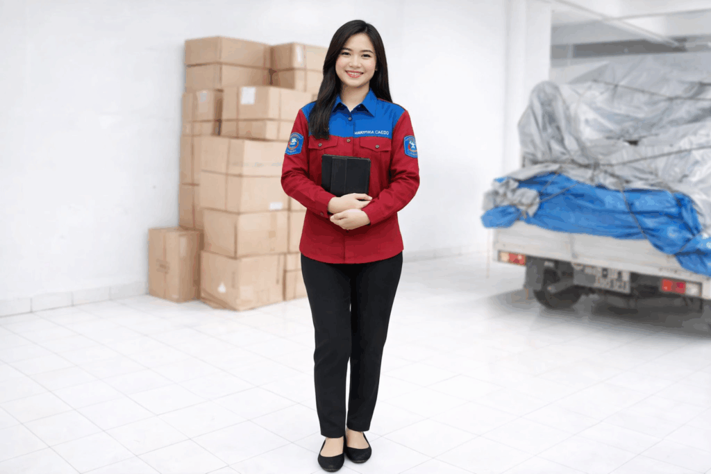 pengecekan barang yang siap antar dari ekspedisi semarang martapura