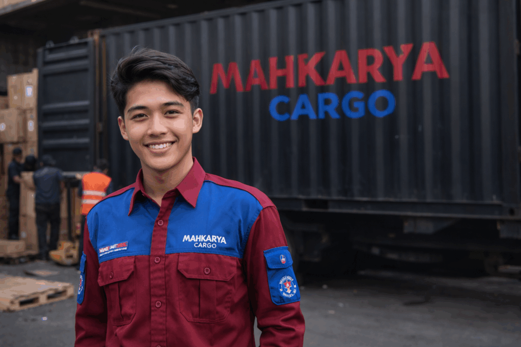 proses pemberangkatan barang dari ekpsedisi semarang paser