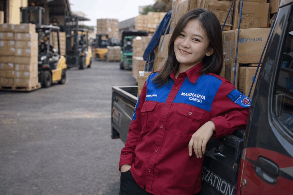 pemberangkatan barang dari ekspedisi semarang tanah bumbu