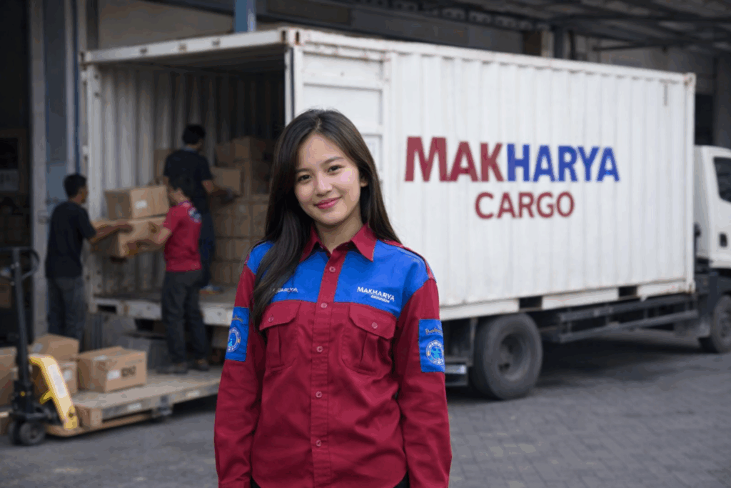proses pemberangkatan barang muat berat dari ekspedisi semarang tanjung tabalong via kapal