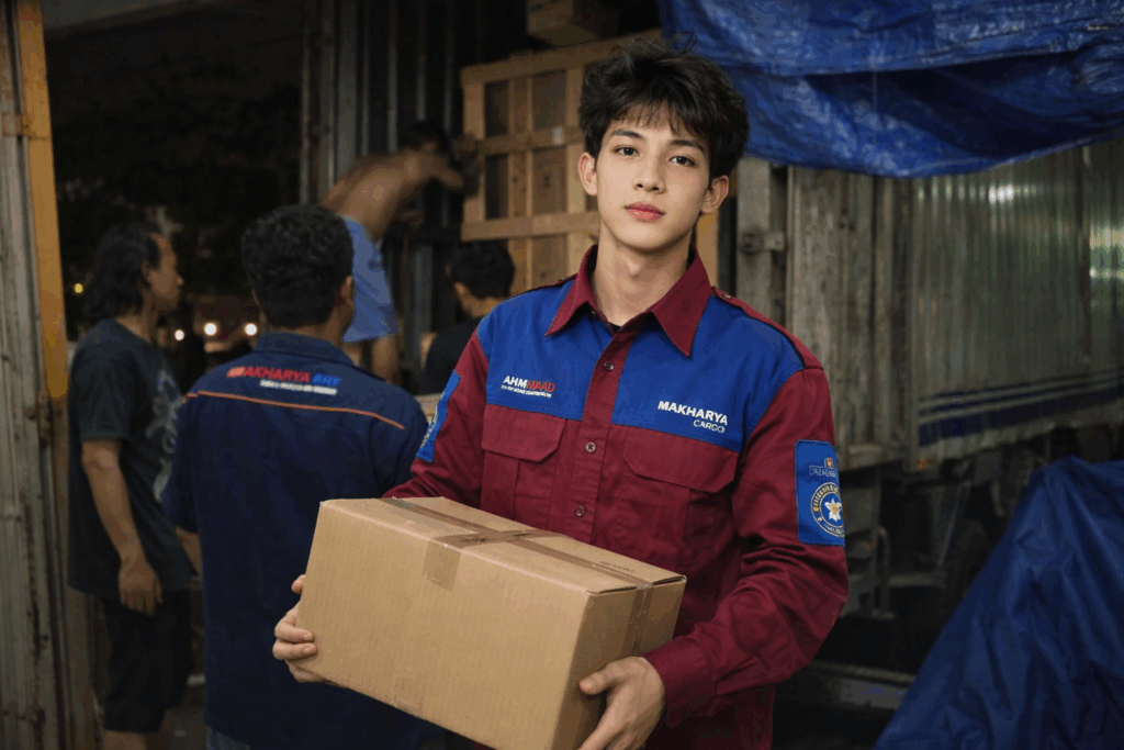 pengiriman barang dari ekspedisi semarang pematang siantar bersama makharya cargo