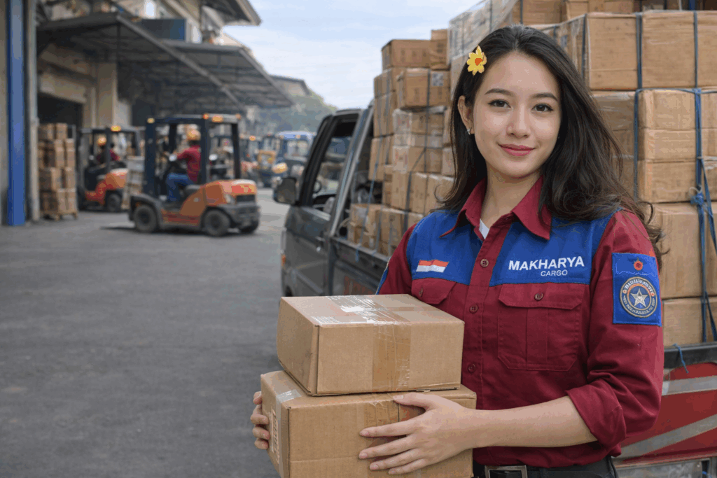 proses pengiriman barang dari ekspedisi semarang tanjung pandan via kapal