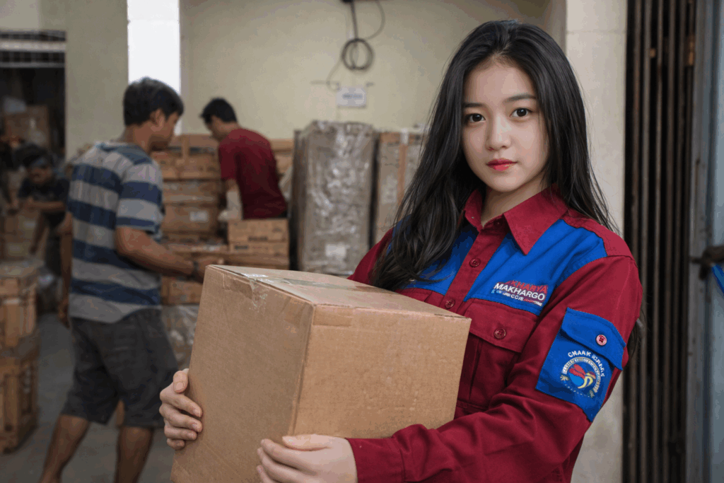 jasa pengiriman barang muat besar bersama makharya cargo
