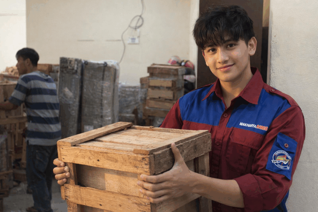 proses pengiriman barang dari ekspedisi semarang sanggau bersama makharya cargo