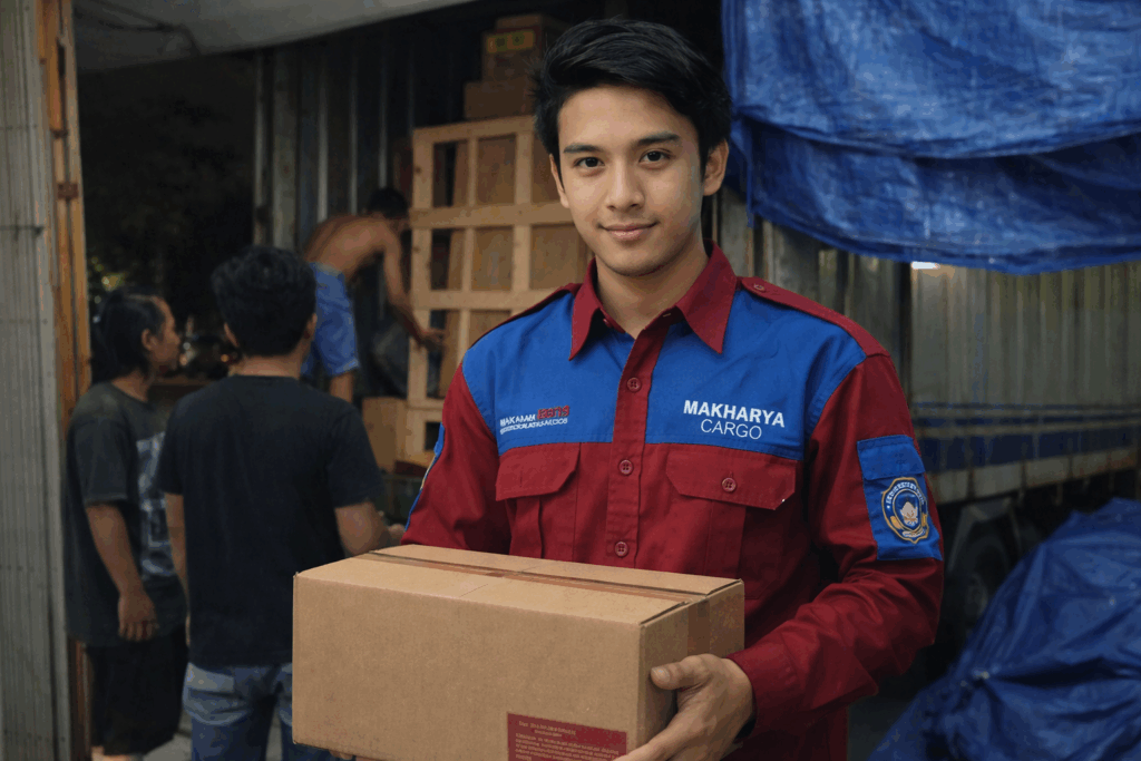 pengiriman barang dari ekspedisi semarang palangkaraya bersama makharya cargo