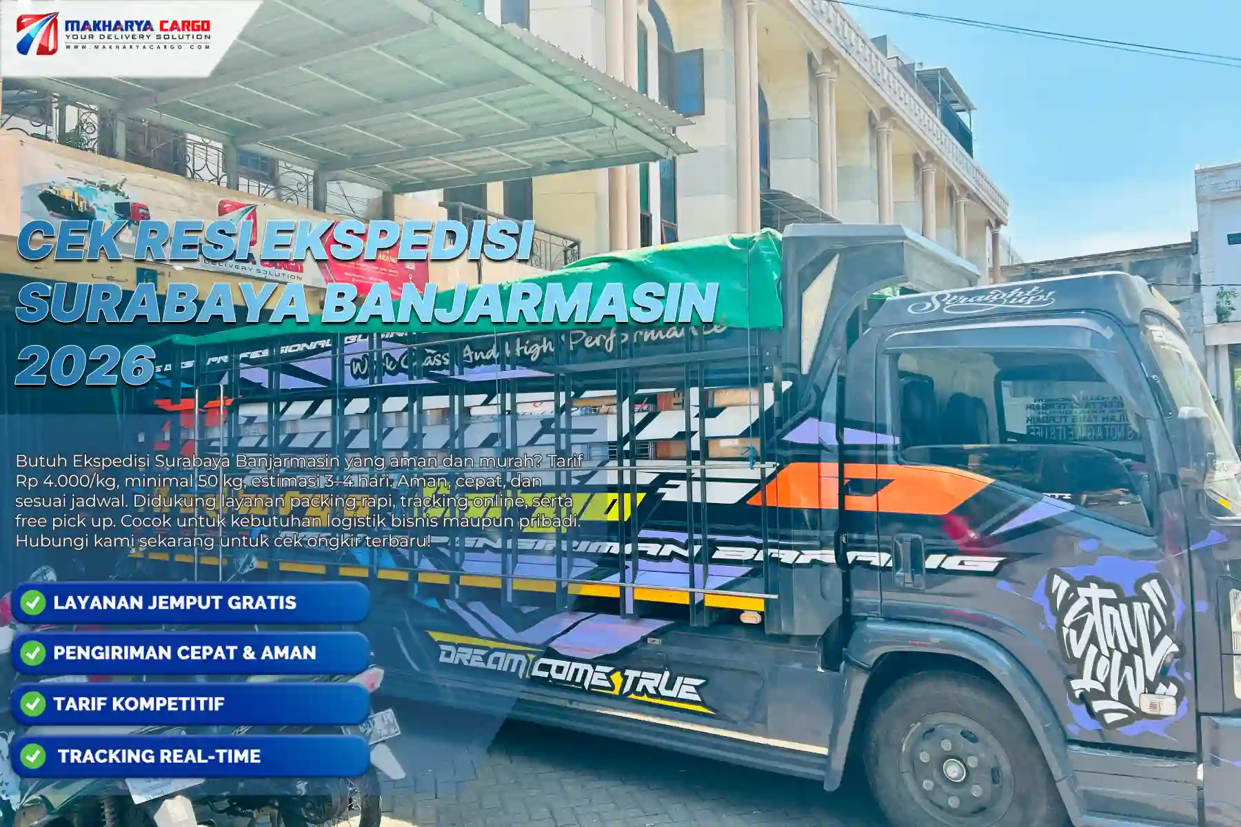 Cek Resi Ekspedisi Surabaya Banjarmasin