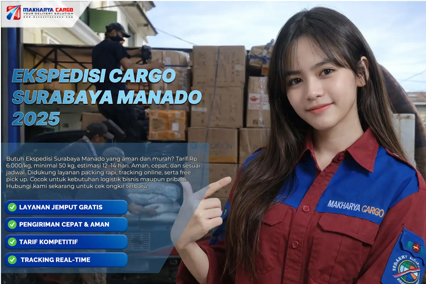 Ekspedisi Cargo Surabaya Manado