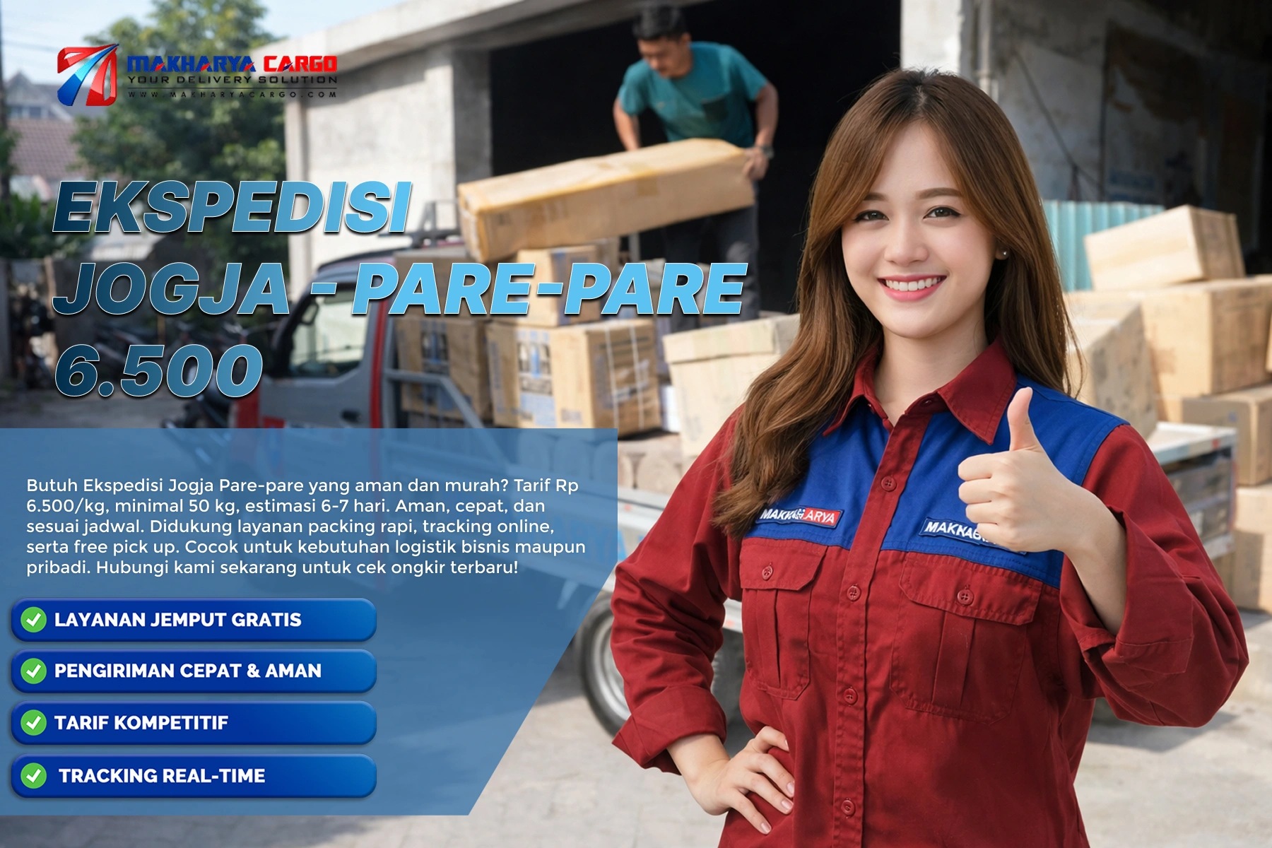 ekspedisi jogja pare-pare