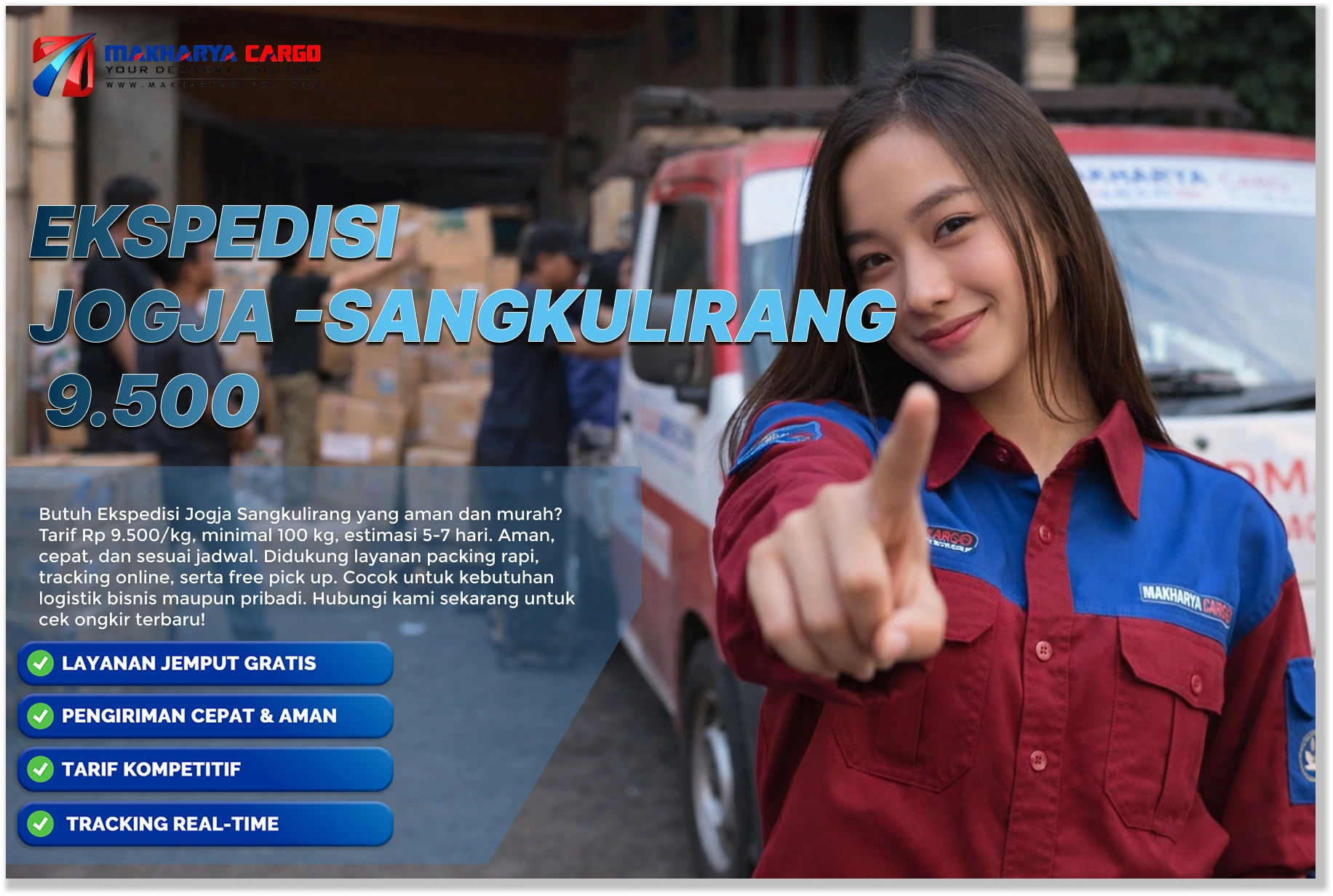 ekspedisi jogja sangkulirang terbaik dari makharyacargo