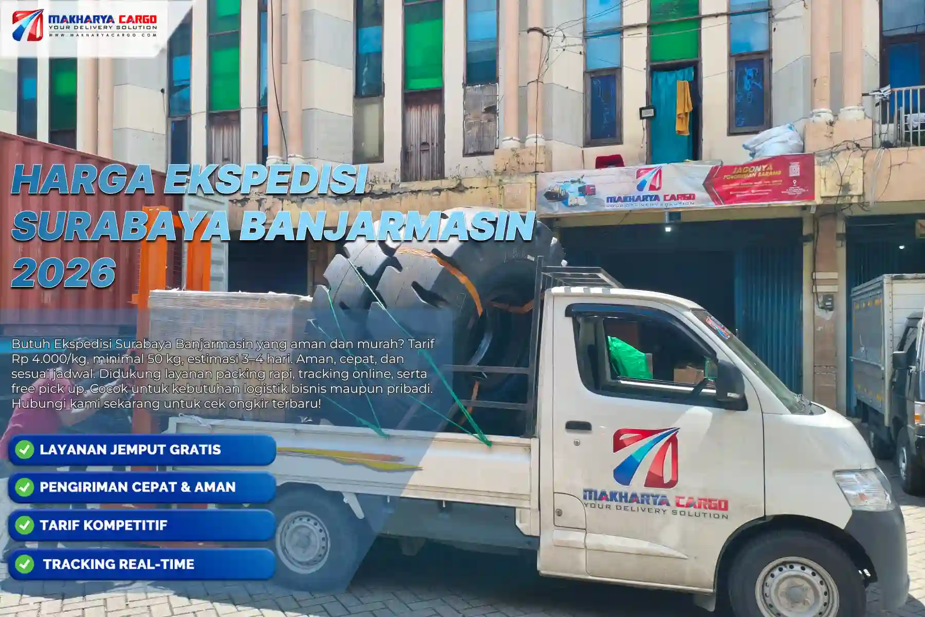 Harga Ekspedisi Surabaya Banjarmasin