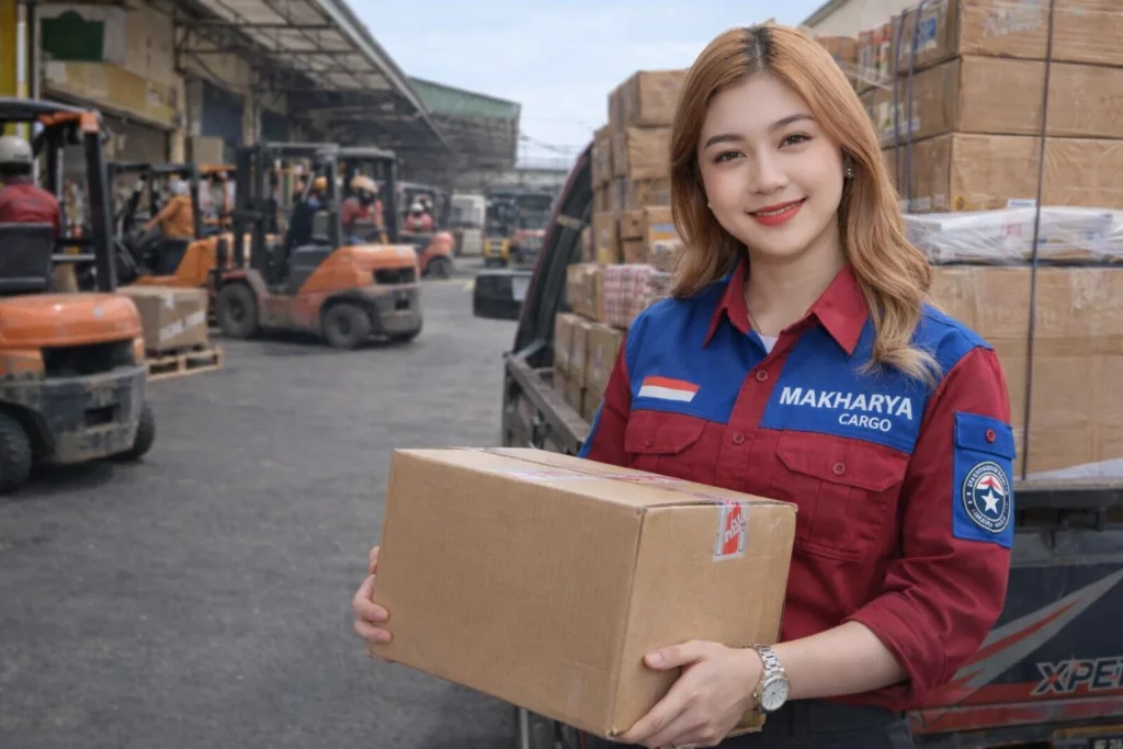 pengiriman Ekspedisi Semarang Buntok bersama makharya cargo