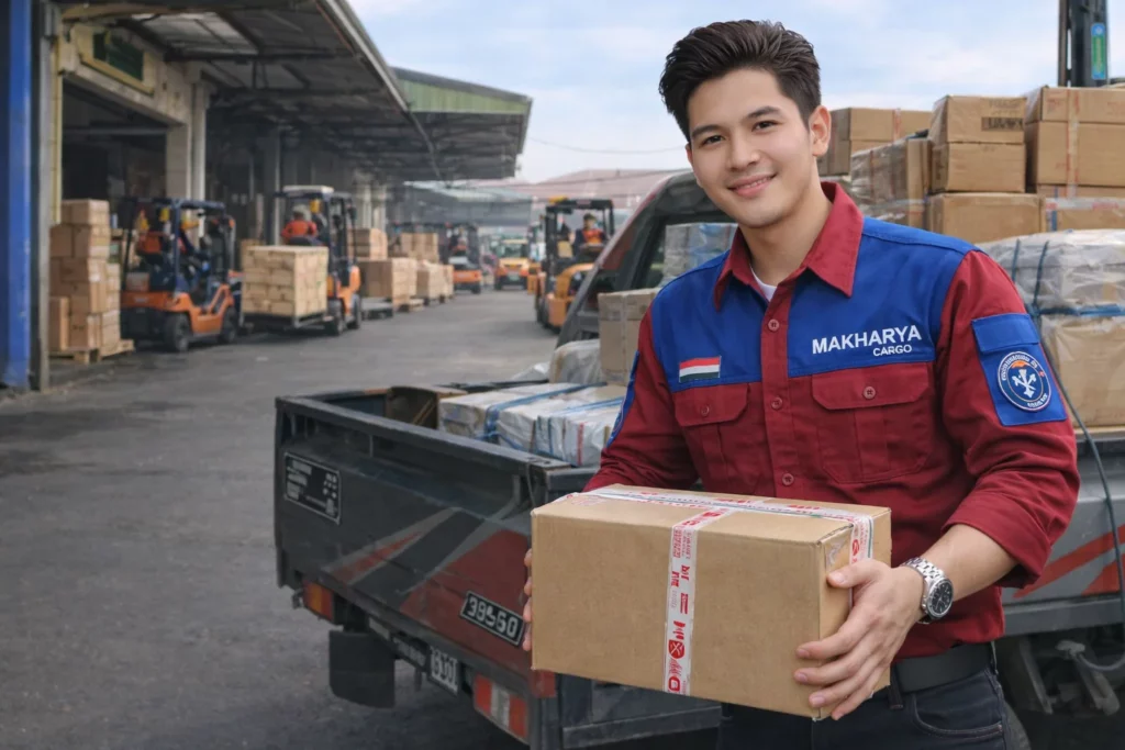 pengiriman Ekspedisi Semarang Teluk Dalam bersama makharya cargo