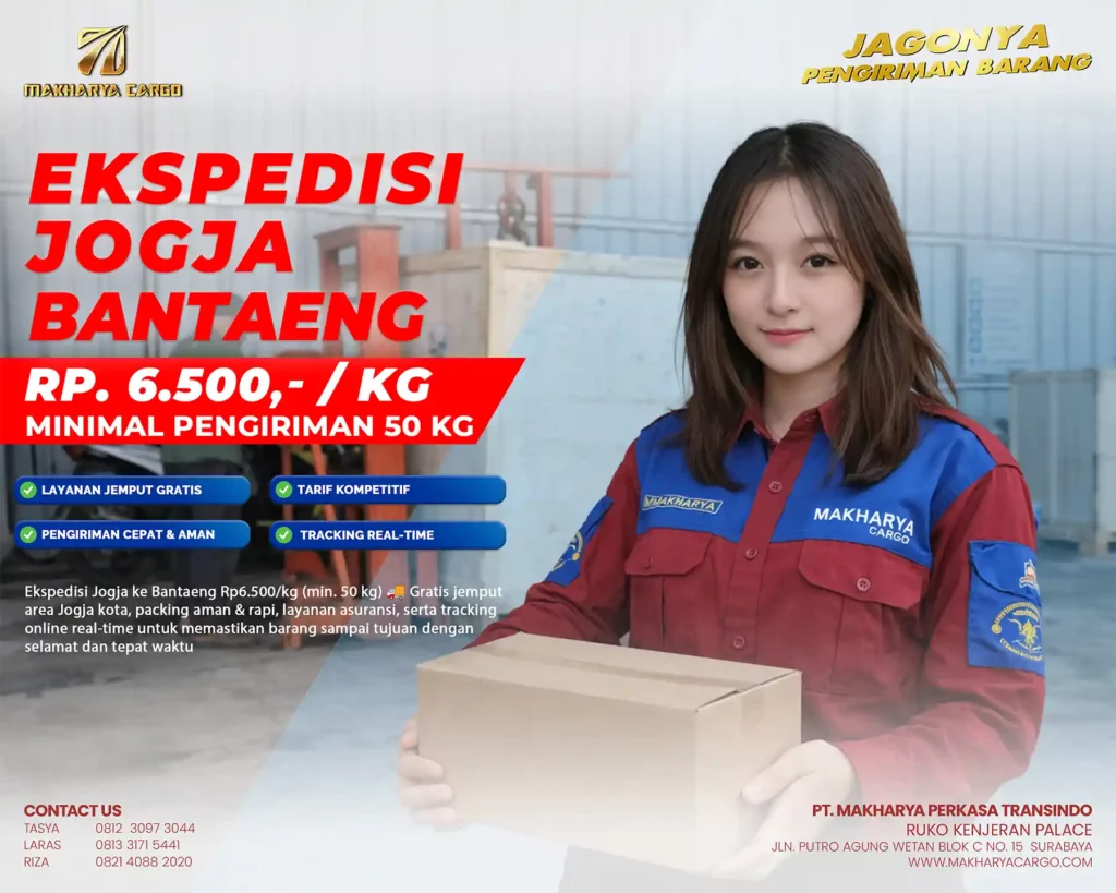 jasa pengiriman barang terbaik dengan makharya cargo