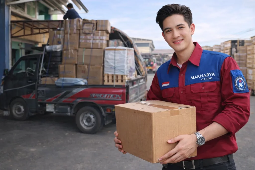 pengiriman  Ekspedisi Semarang Manokwari bersama makharya cargo