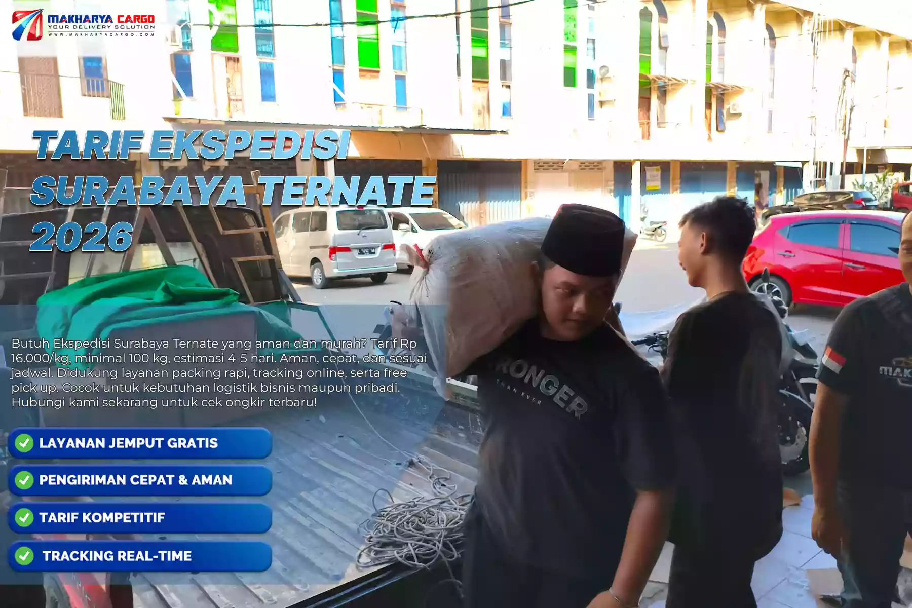 Tarif Ekspedisi Surabaya Ternate
