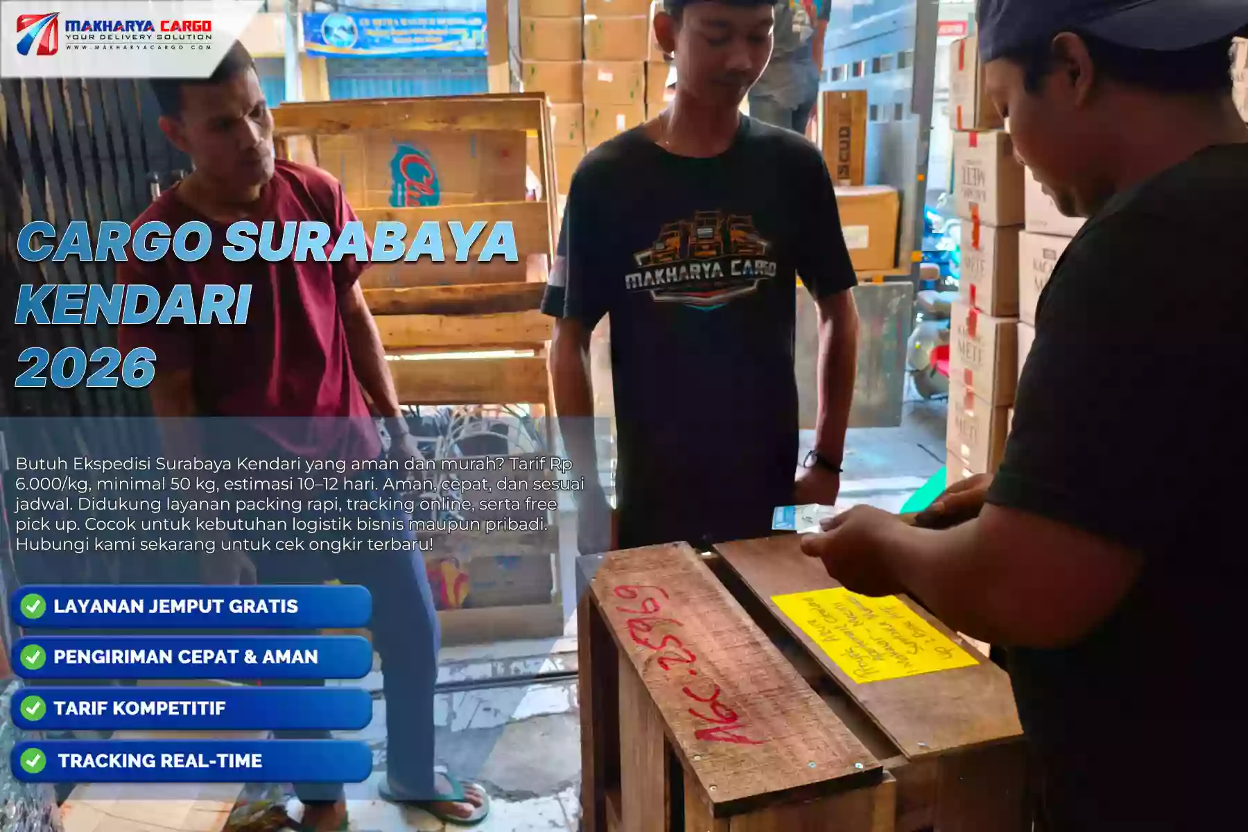Cargo Surabaya Kendari