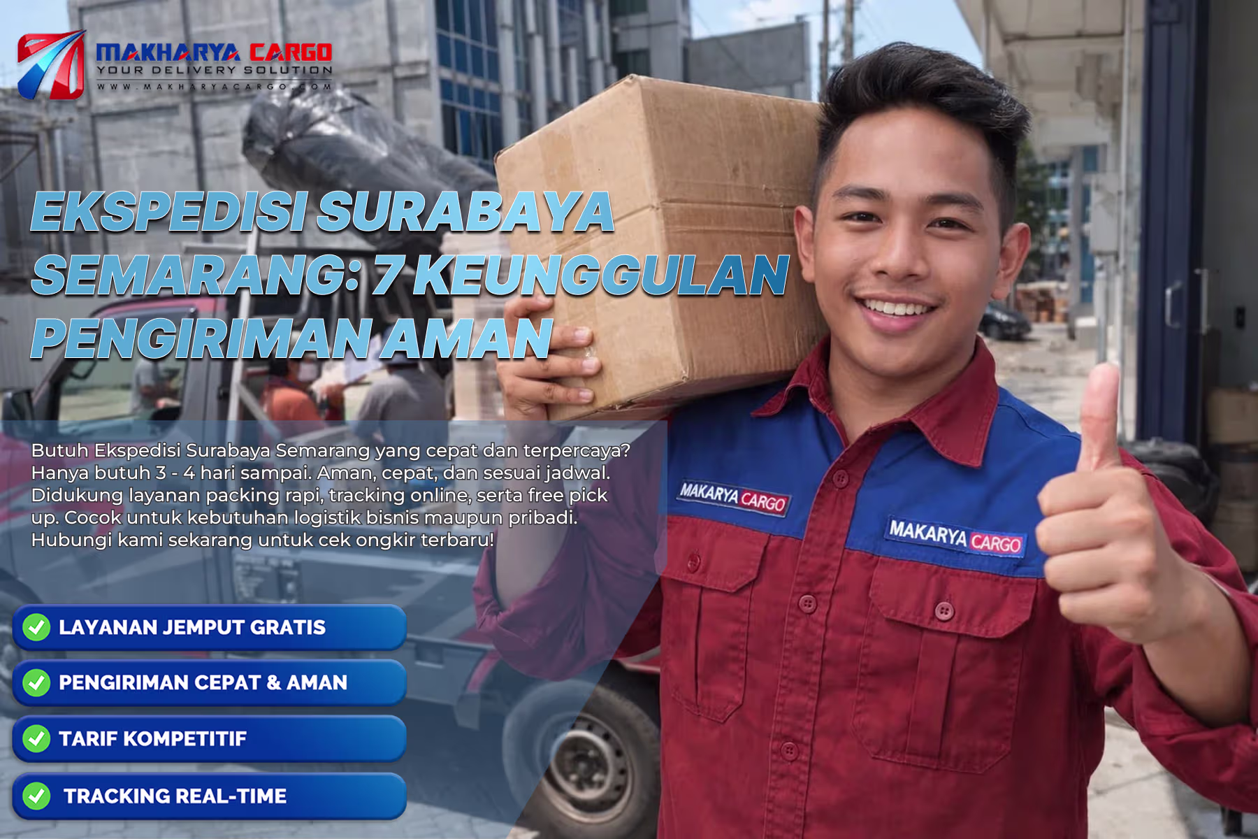 Ekspedisi Surabaya Semarang untuk pengiriman barang aman dan tepat waktu