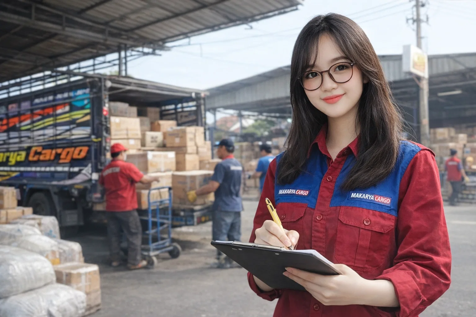 Contoh perhitungan biaya kirim barang ke Kendari berdasarkan volume dan berat barang