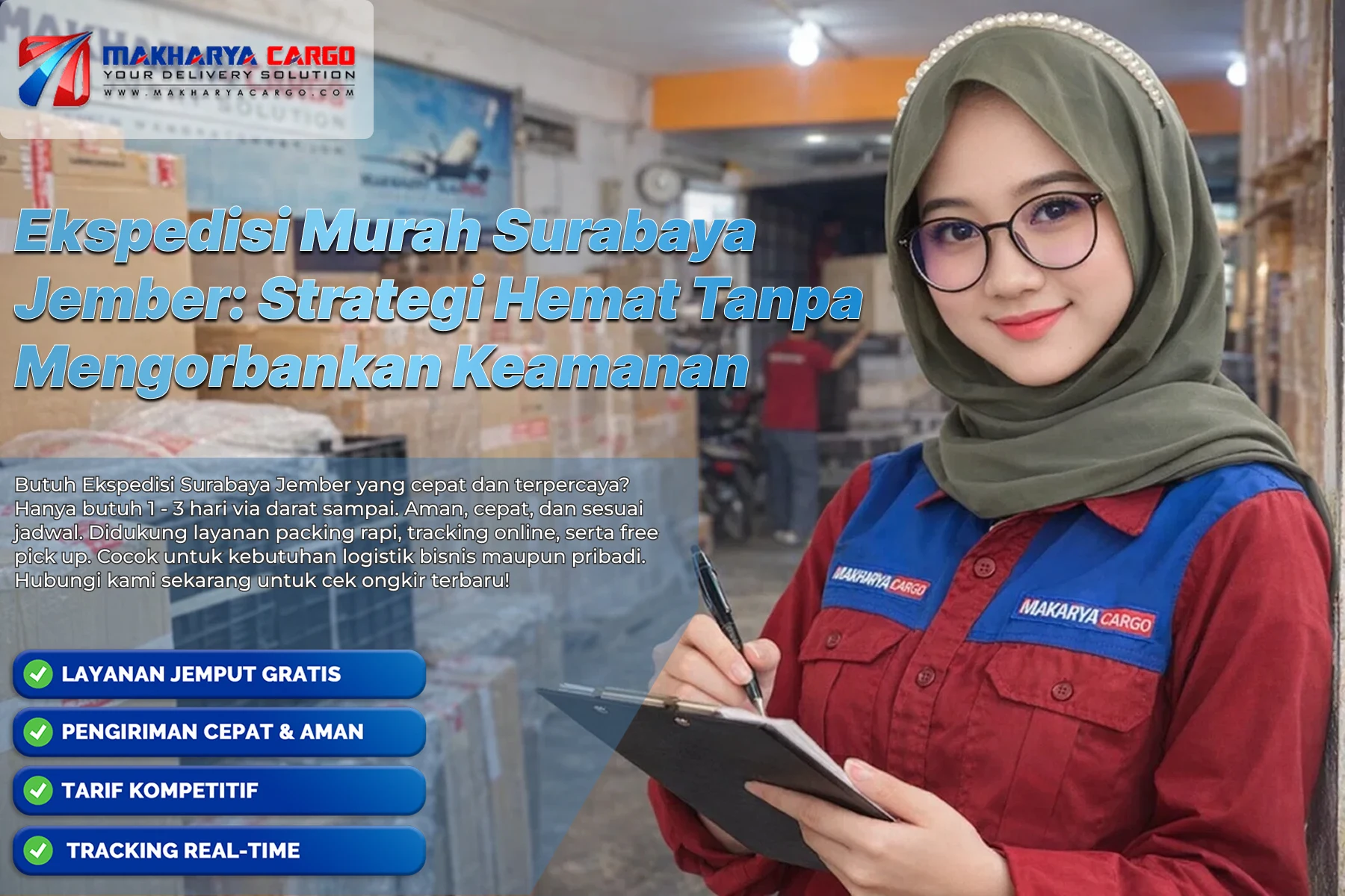 ekspedisi murah Surabaya Jember dengan layanan door to door