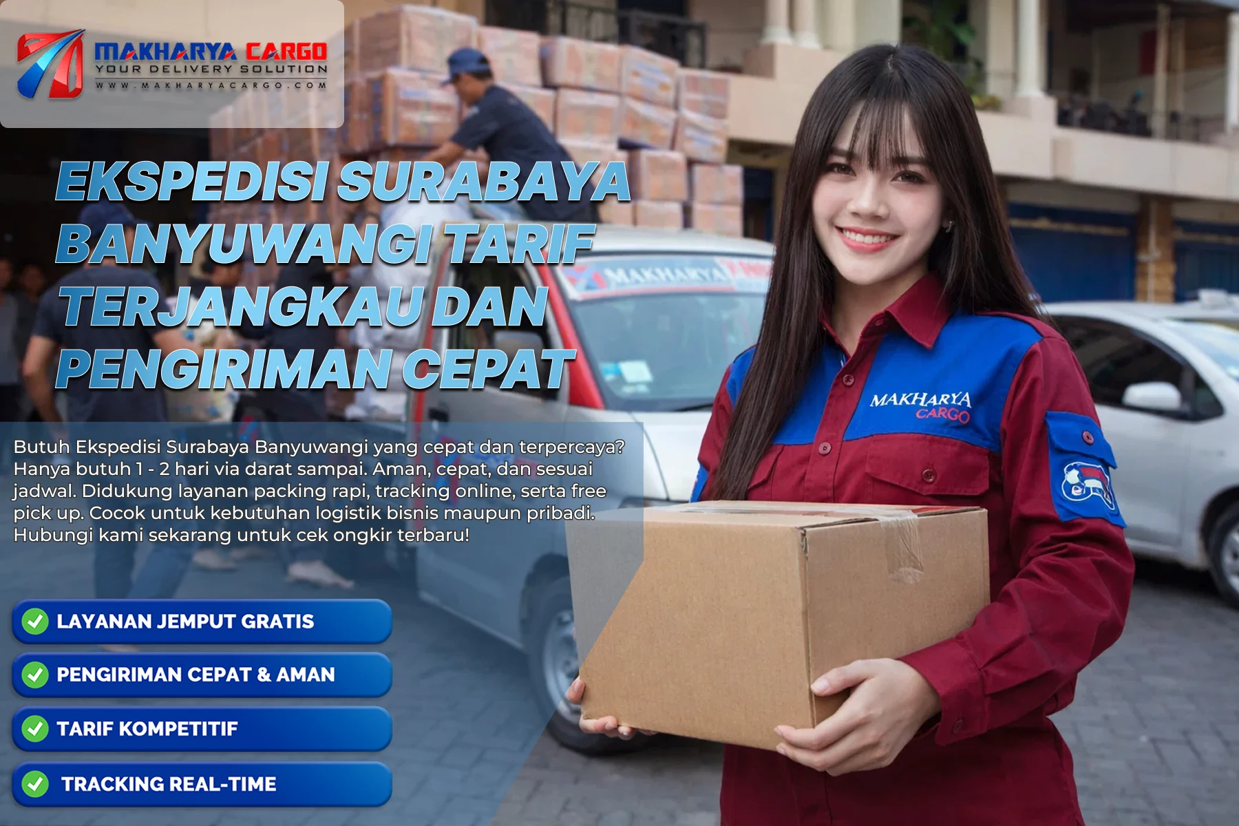 Ekspedisi Surabaya Banyuwangi cepat dan terpercaya