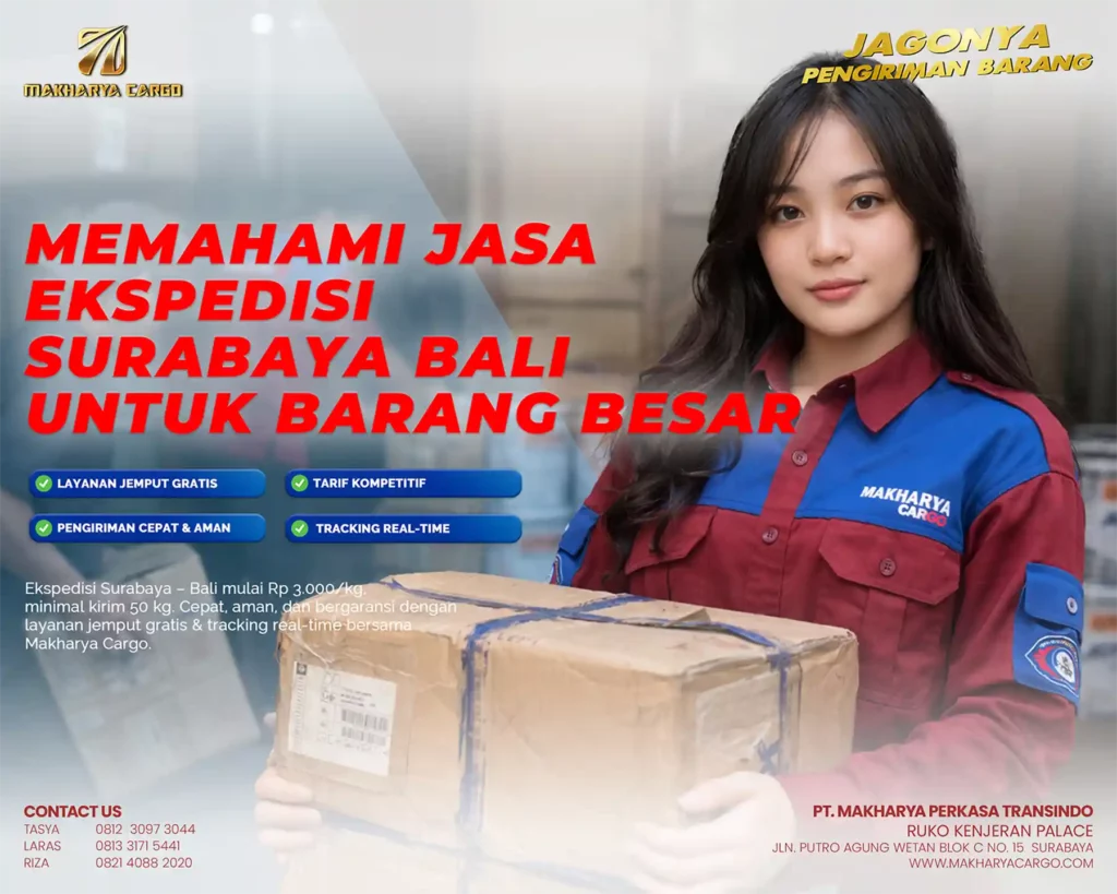 jasa ekspedisi surabaya bali untuk barang besar