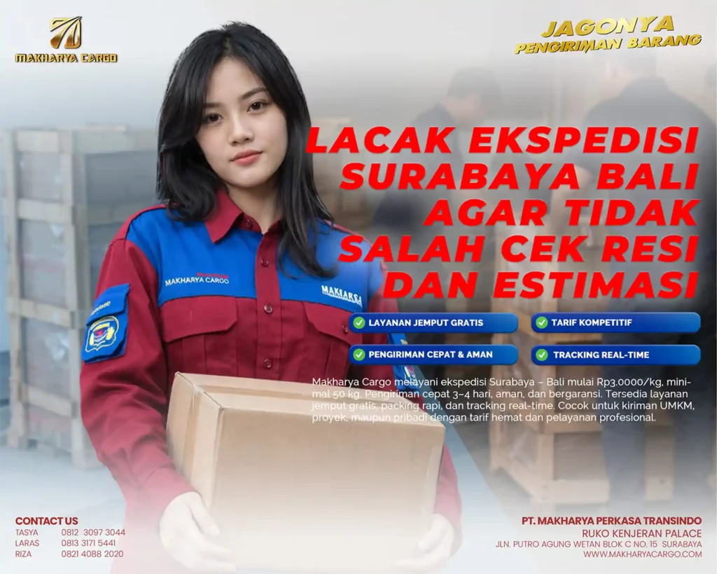 cara lacak ekspedisi surabaya bali dengan nomor resi pengiriman