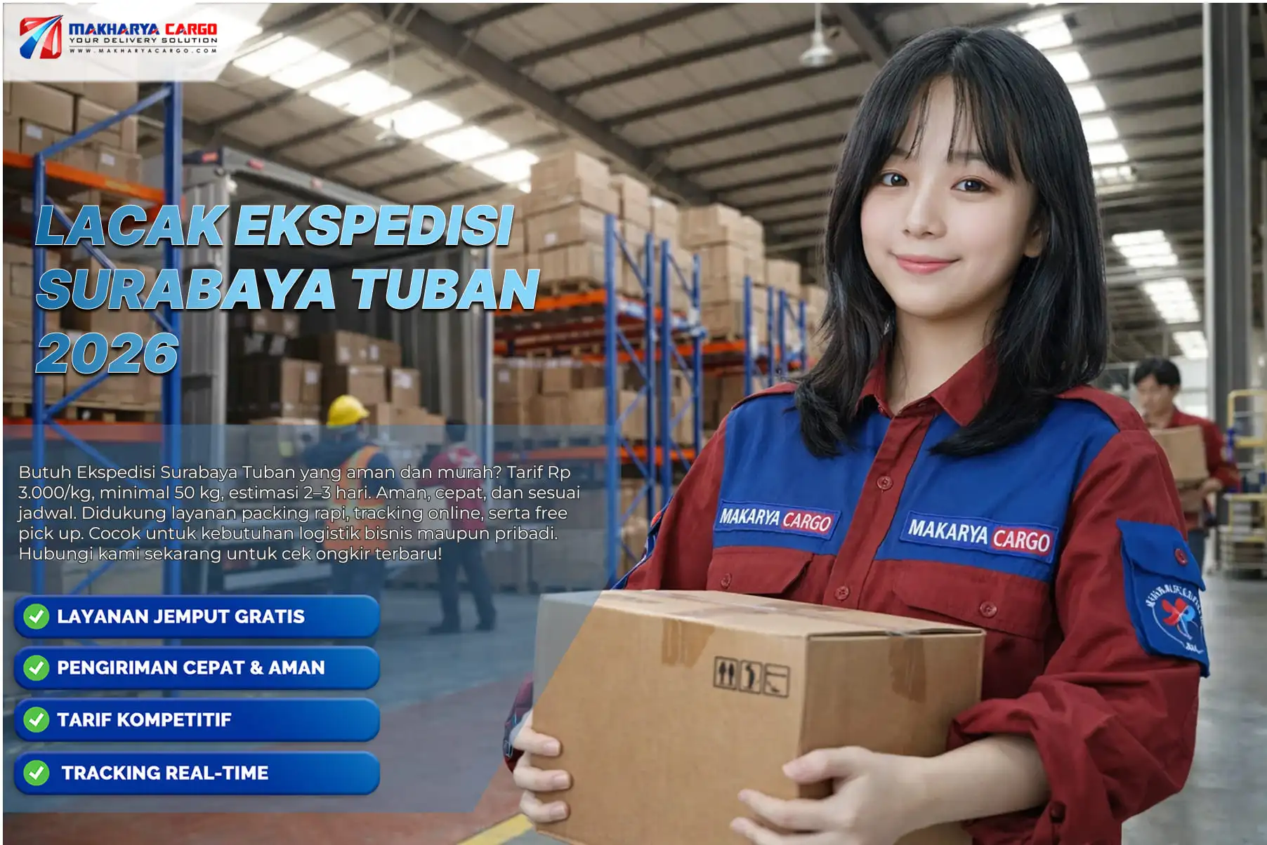 Cara lacak ekspedisi Surabaya Tuban melalui sistem tracking online