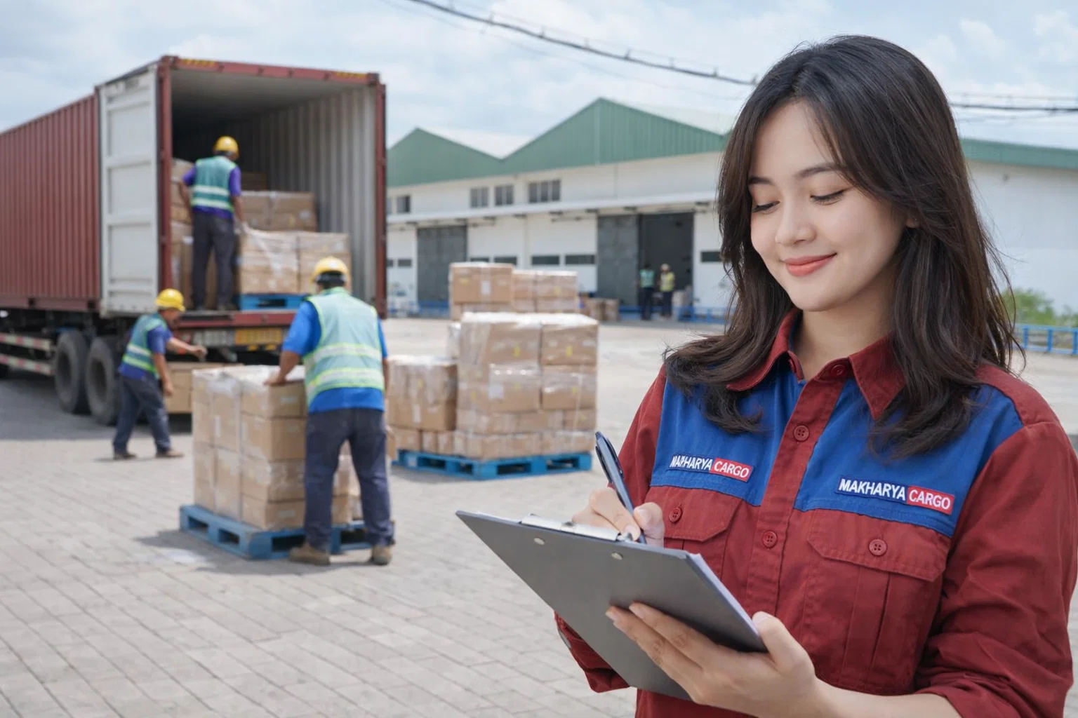 Lama kirim Surabaya Lamongan saat proses loading muatan truk