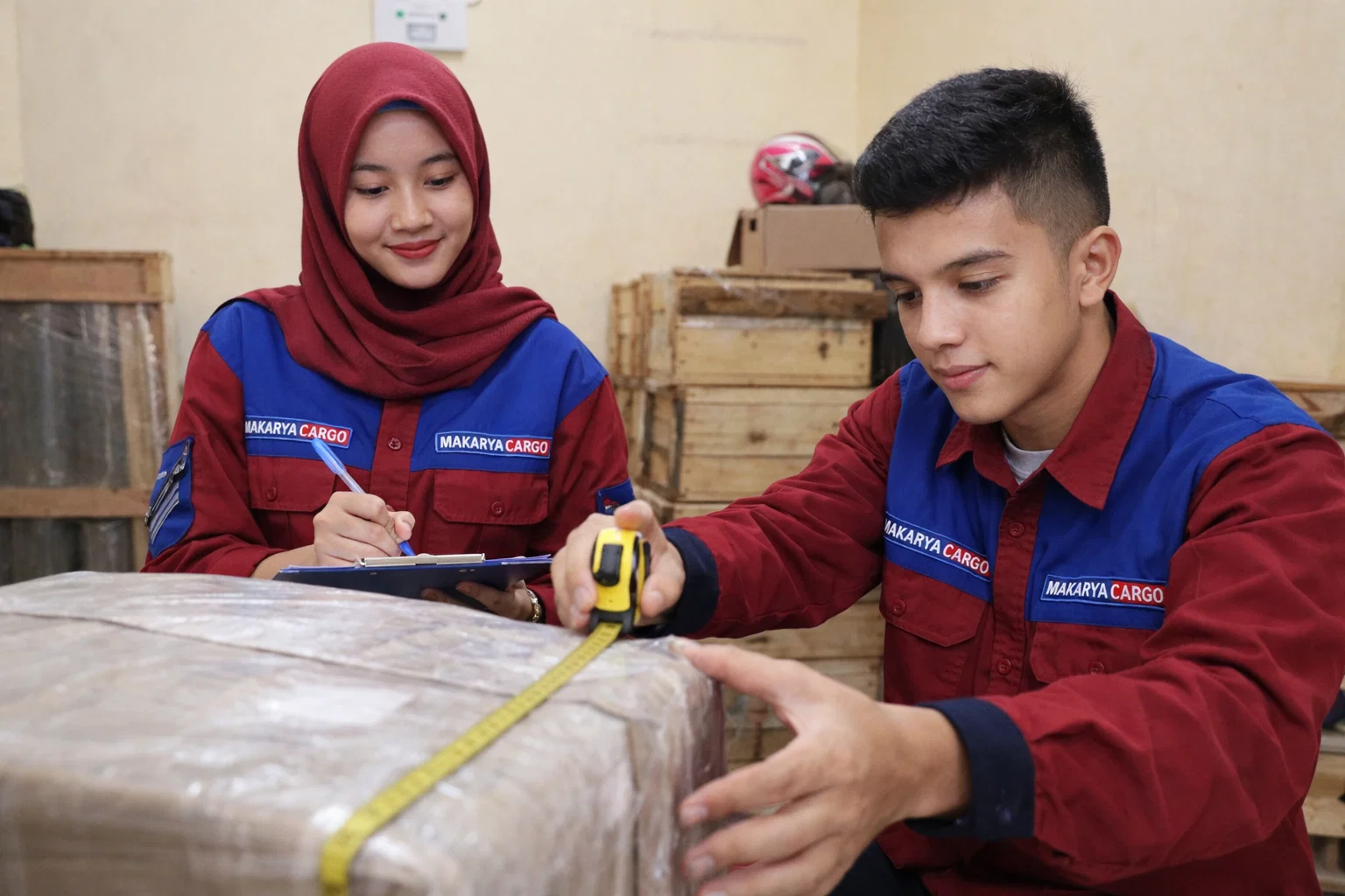 Contoh ongkir berdasarkan volume barang dalam pengiriman cargo