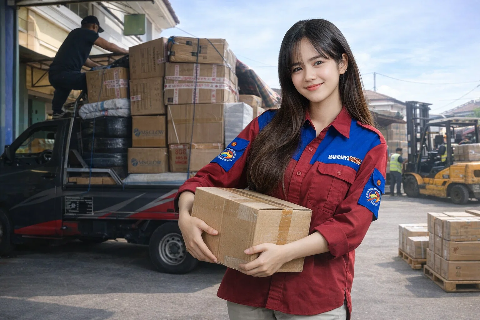 Ongkir Surabaya Banyuwangi sistem cargo darat door to door