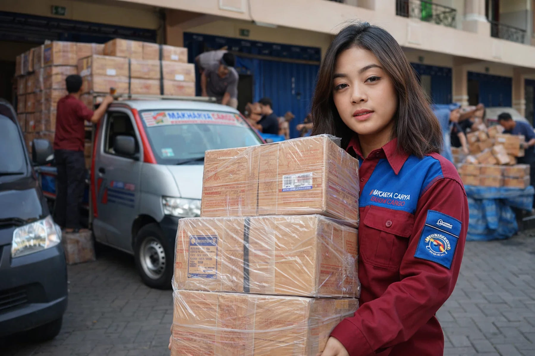 Simulasi Ongkir Surabaya Ternate berdasarkan perhitungan kubikasi