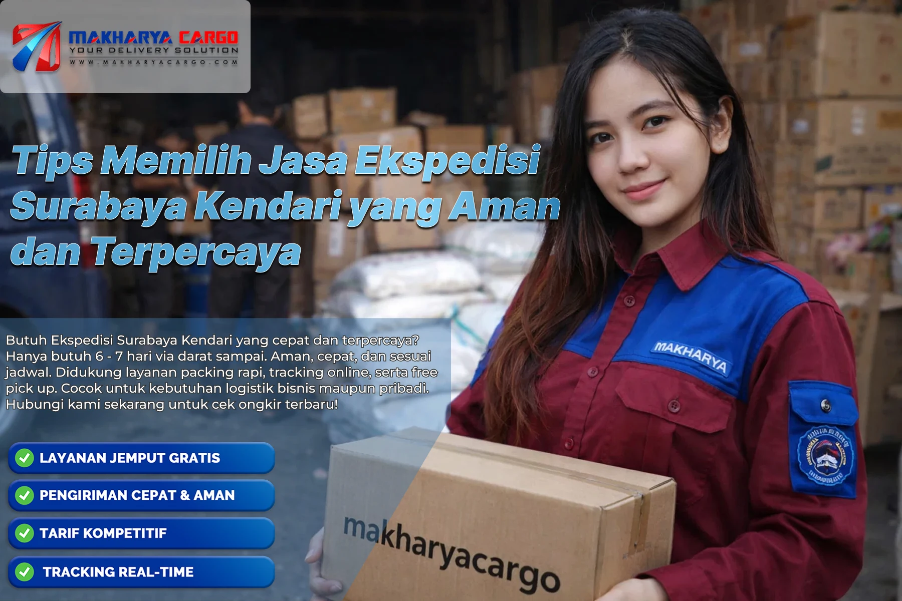 Proses jasa ekspedisi Surabaya Kendari untuk pengiriman barang lintas pulau