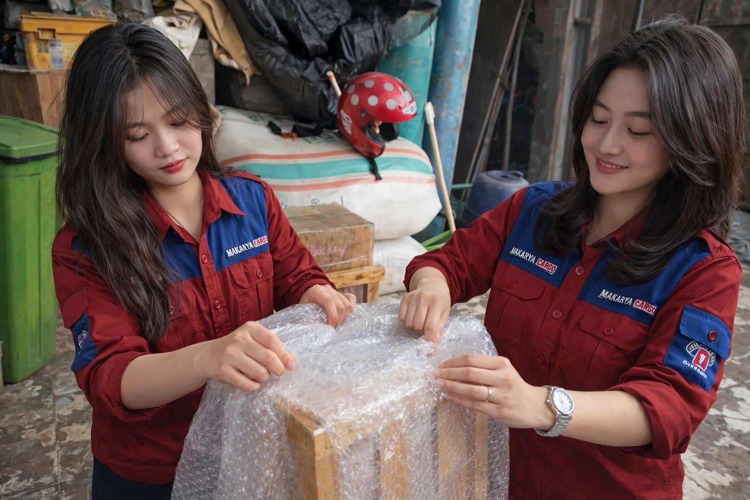 proses sortir gudang Surabaya sebelum pengiriman via darat Surabaya Lamongan